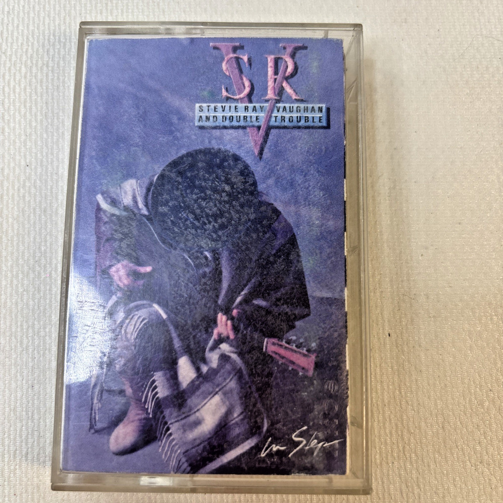 Stevie Ray Vaughan And Double Trouble In Step Cassette Tape 1989
